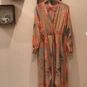 Beautiful sleek maxi cocktail/wedding dress!